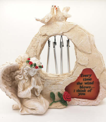 6123 Angel Figurine with chimes